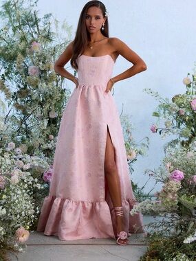 v. chapman hollyhock ruffled corset mini dress V. Chapman Hollyhock Ruffled Corset Mini Dress